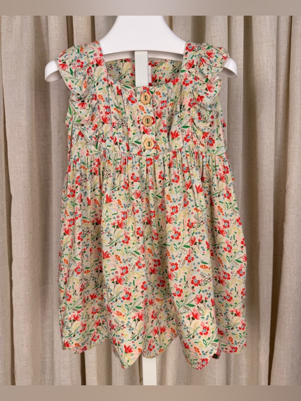 Vintage *Matilda Jane* Floral Bubble Gum Dress Serendipity Spring 2012 NWT 2T
